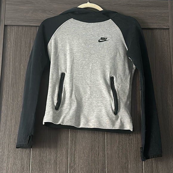 Vintage Nike hoodie with zip pockets and thumb holes minor wear size xs - Picture 1 of 4